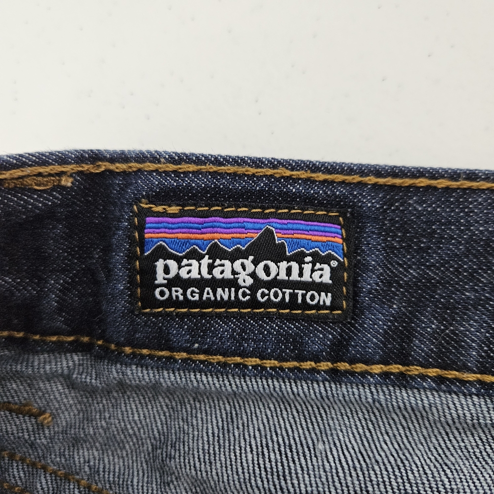 Patagonia M's Regular Fit Jeans Mens 32x31 Dark Wash Organic Cotton - Picture 7 of 12